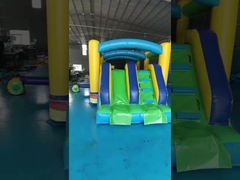الطباعة الرقمية مسارات العقبات القابلة للنفخ كومبو PVC التجارية القابلة للنفخ كومبو