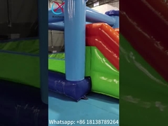 مبيعات ساخنة منزل مضخم مع المنحدرات قصر مضخم مع المنحدرات الجافة للأطفال