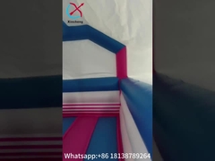 الطباعة الرقمية المضغوطة المزيجية وحيد القرن الملونة منزل القفز القلاع مع سيلد