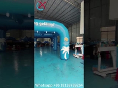 خيمة ضبابية قابلة للنفخ الأحداث في الهواء الطلق تبريد محطات ضبابية محمولة