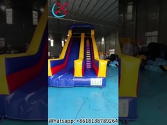 التجارية 0.55mm pvc القماش المنسوجات الهوائية الضخمة الهوائية الهوائية للخارج القلعة
