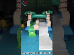 المنزلقات التجارية المضخمة النخيل المضخمة المياه الجافة المنزلقات الخارجية