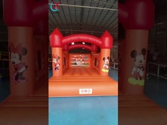 بيت ميكي وميني القفز المضخم قلعة مضخمة