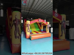 المصنع التجاري المضخم المنزلق رجل العنكبوت القصر القفز المضخم