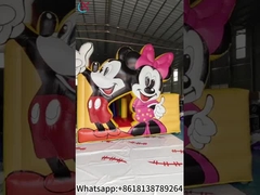 ميكي و ميني منزل مضخم مع شرائح
