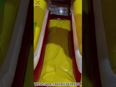 حديقة الحيوان المدينة الممتعة القابلة للنفخ منزل القفز قلعة الزلاجة
