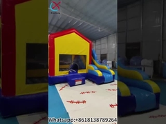منزل نطاط قابل للنفخ مع منزلق، قلعة نطاطة، كومبو