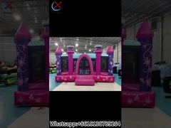 منزل نطاط قلعة الأميرة للأطفال قابل للنفخ