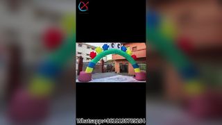 قوس إعلان PVC مخصص للأحداث
