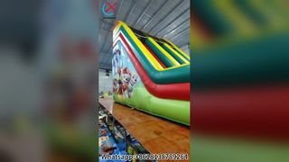 متعة الشريحة الجافة المزدوجة من باو باترول!